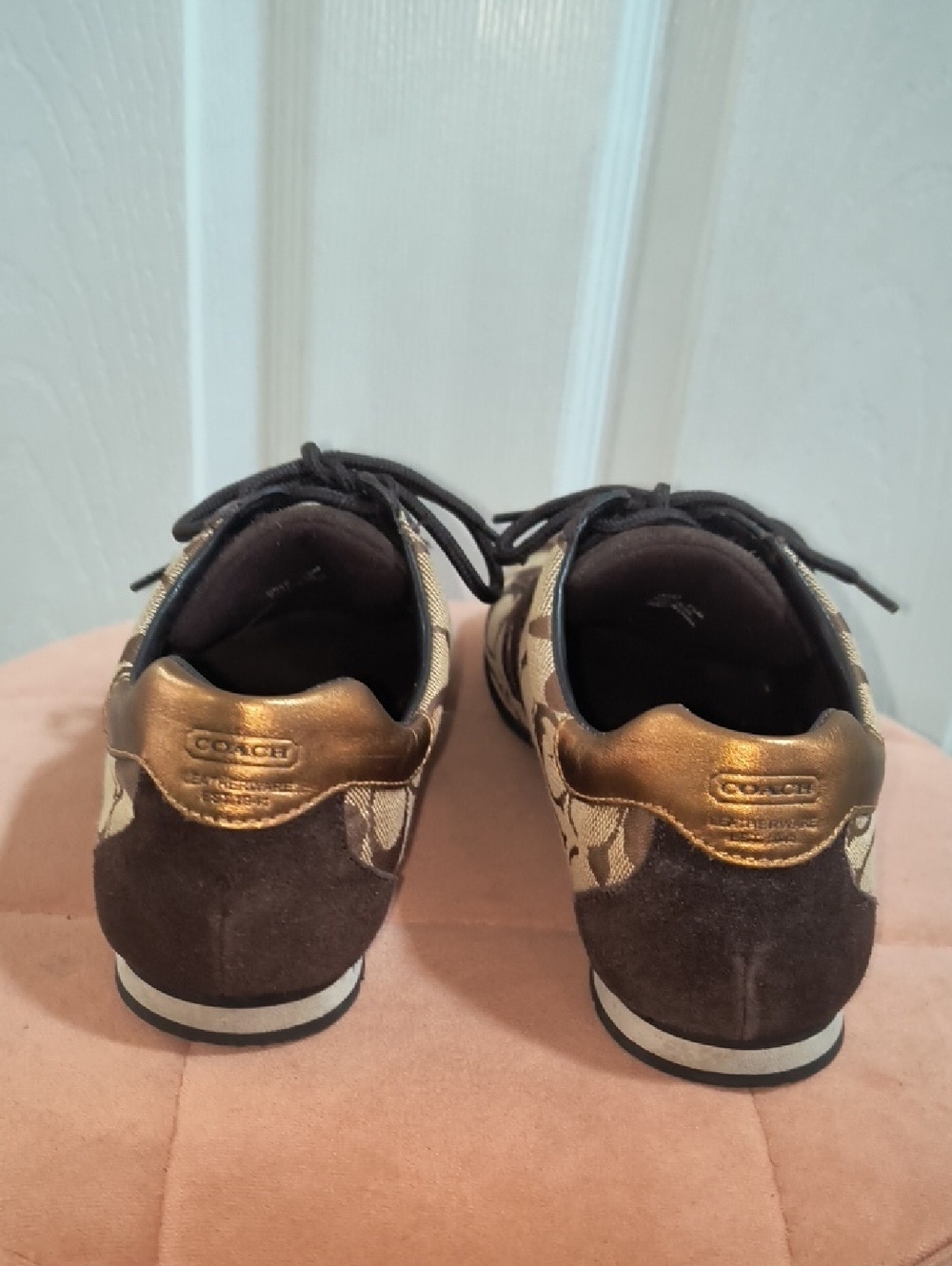 Coach Kate Signature Sneakers Size 7.5 - Picture 5 of 7